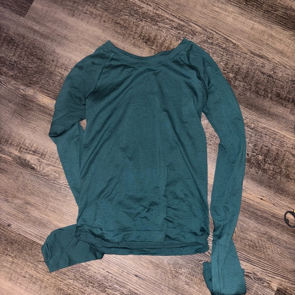 Teal Long Sleeve Women's Top